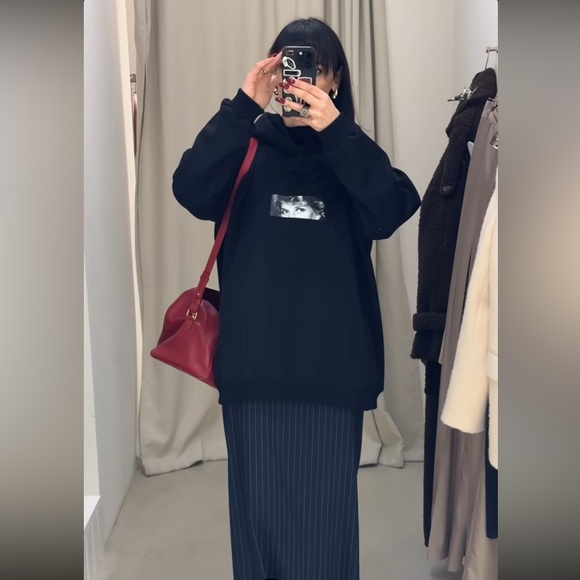 ZARA PINSTRIPE SKIRT LIMITED EDITION STUDIO COLLECTION - Picture 7 of 7